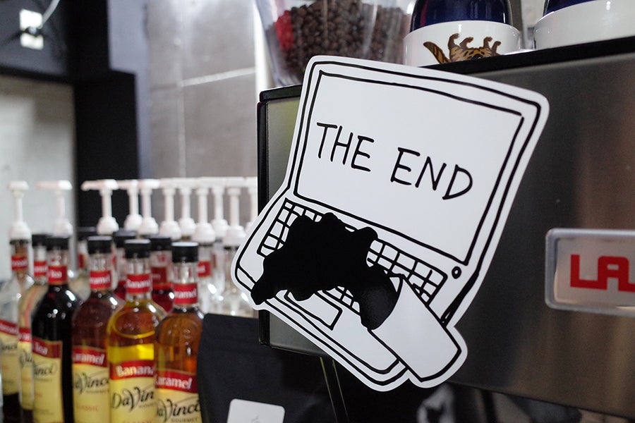 THE LATTE TOKYO 店内