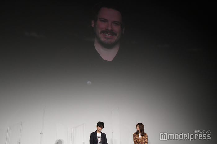 リモートで参加したエドガー・ライト監督 (C)モデルプレス