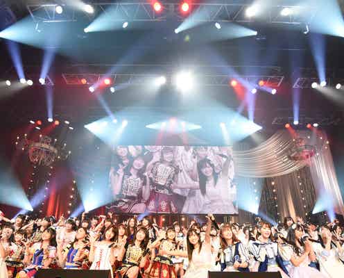 チームしゃちほこ×SKE48、たこやきレインボー×NMB48、Negicco×NGT48…ご当地アイドルコラボが胸熱<第7回AKB48紅白対抗歌合戦>