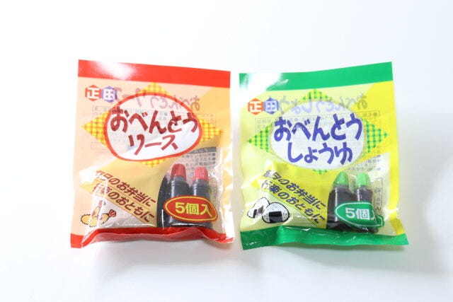 おべんとうソース　おべんとうしょうゆ　パッケージ