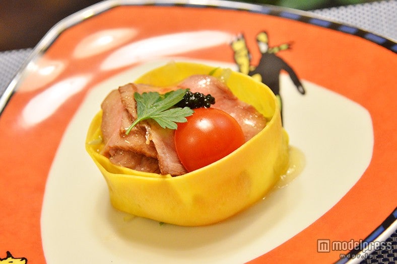 「能登牛会席」、能登牛ローストビーフ／画像提供：割烹たけし