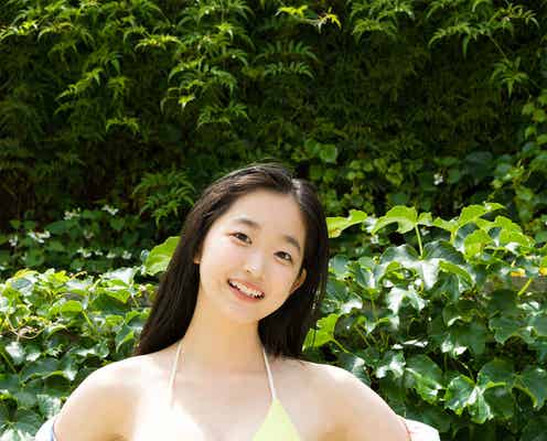 少女歌劇団ミモザーヌ・ちばひなの、爽やかビキニでヘルシーボディ輝く