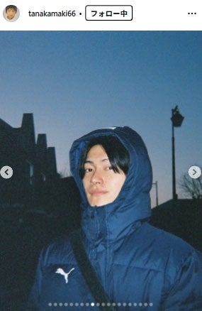 田中蒔Instagramより
