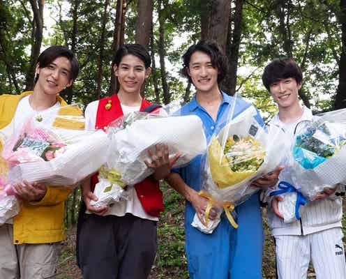 Snow Man岩本照・ラウール・渡辺翔太・目黒蓮、初主演ドラマ「簡単なお仕事です。に応募してみた」<撮影レポート&コメント>