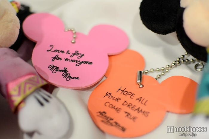 ぬいぐるみバッジに付属されている短冊