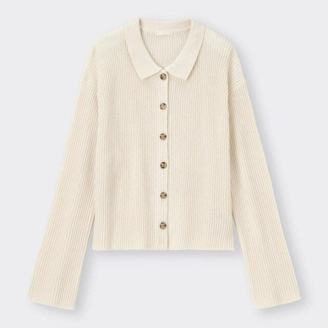 GU　カーディガン　値下げ