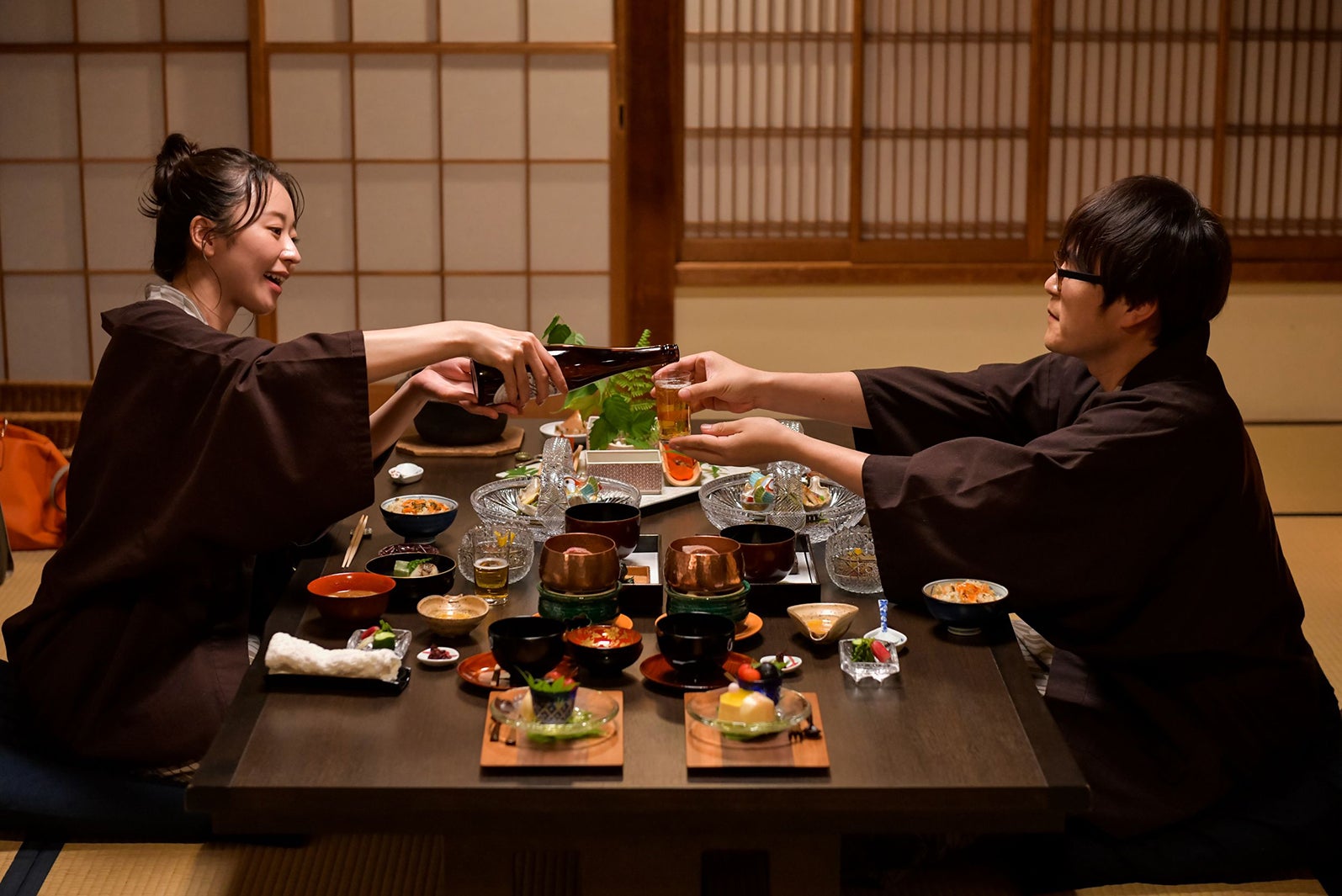 中川知香、飛永翼／第5話（C）「来世ではちゃんとします2」製作委員会