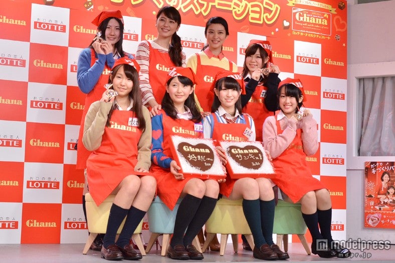 長澤まさみ、武井咲、イベントに参加した女子高生6人