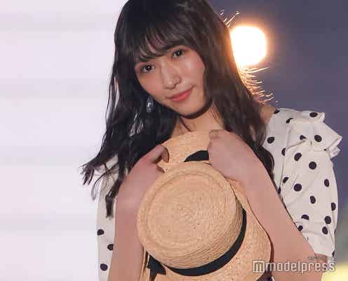欅坂46渡辺梨加、胸キュンポーズで会場沸かす<GirlsAward 2018 S/S >