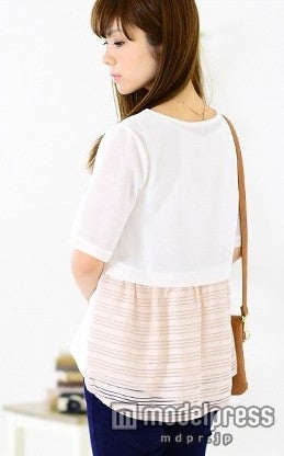 半袖レイヤードトップス「QUEENSPOP」3,564円（税込）