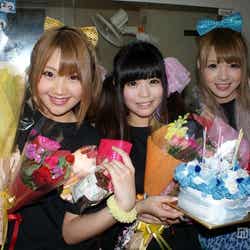 GALDOLL(左から:坂井樹乃、西永嶺花、江崎奈々帆)