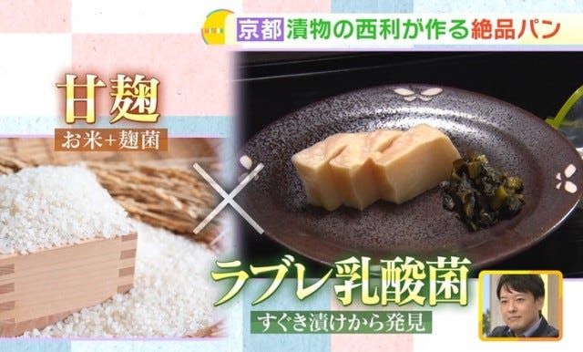 お客さんが続々とやってくる！京都の有名漬物屋が作る「絶品パン」