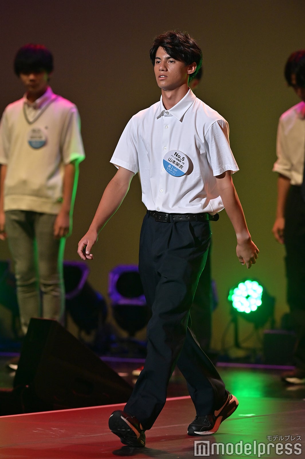 「高一ミスターコン2021」ステージの様子（C）モデルプレス
