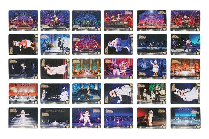 コレクションカードセット¥3,000(C)Disney
