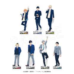 アクリルフィギュアスタンド(日向、影山、月島、黒尾、孤爪、木兎、赤葦)7種(C)古舘春一/集英社・「ハイキュー!!」製作委員会