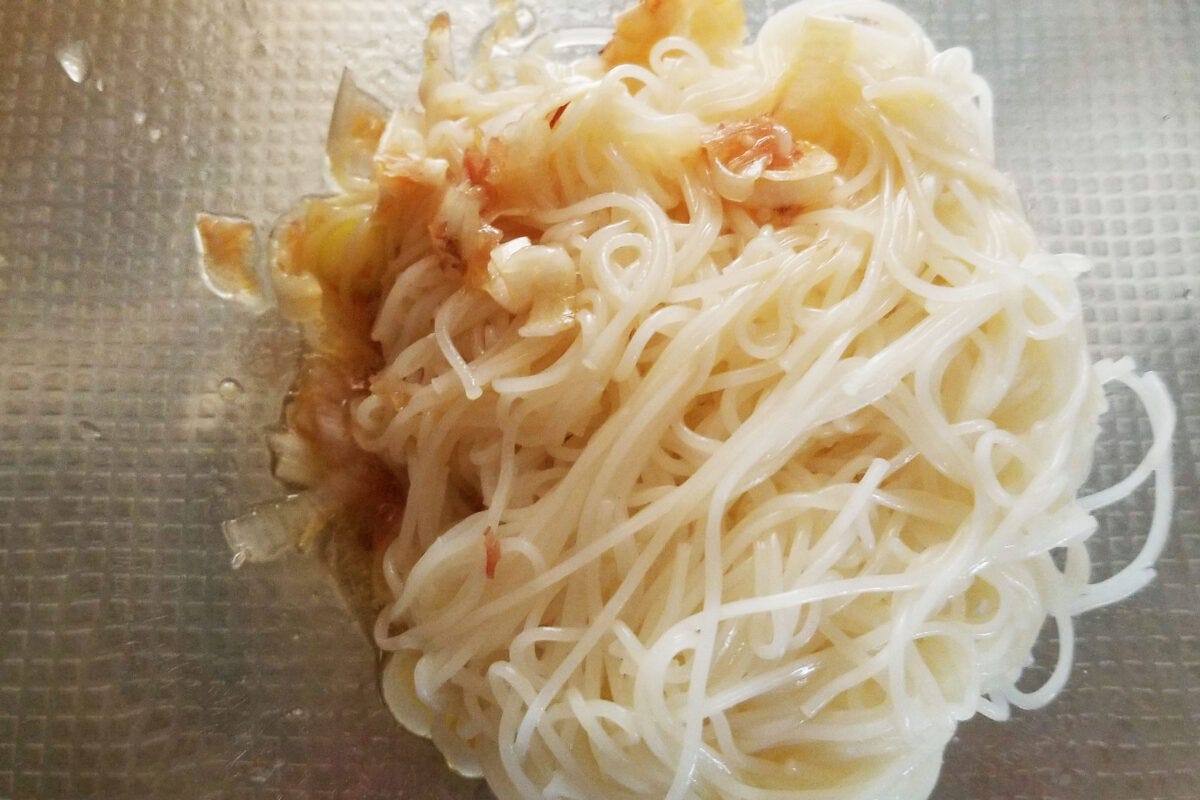 そうめん塩油そば・和える