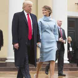 トランプ新大統領と夫人のメラニア・トランプ氏／photo：GettyImages