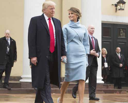 大統領夫人メラニア・トランプ、米大統領就任式で選んだドレスが「素敵」と話題<ブランドは…>