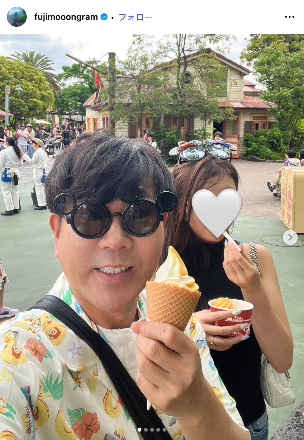 藤本敏史公式Instagramより