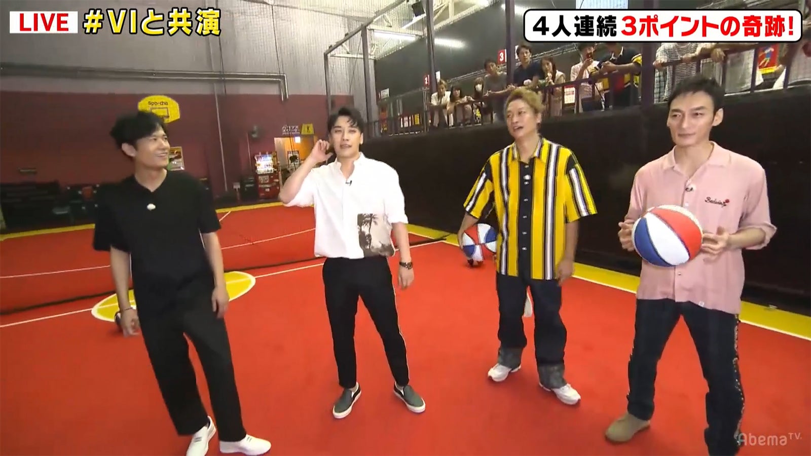 稲垣吾郎、V.I 、香取慎吾、草なぎ剛 （C）AbemaTV