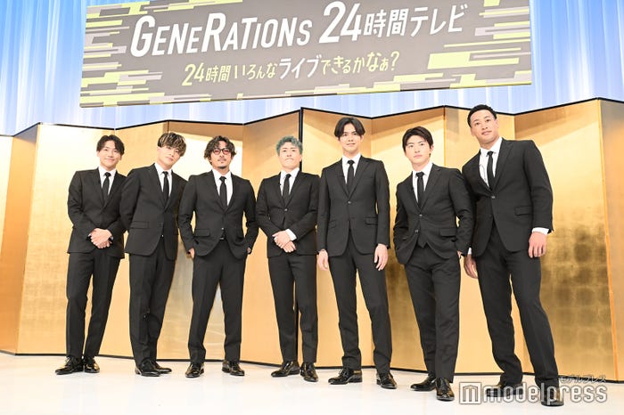 小森隼、白濱亜嵐、数原龍友、中務裕太、片寄涼太、佐野玲於、関口メンディーー/GENERATIONS from EXILE TRIBE(C)モデルプレス