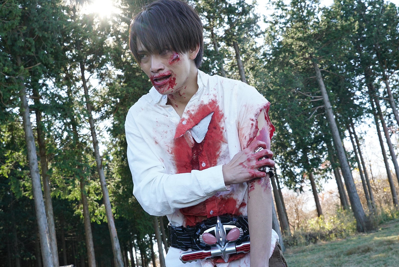 藤田富「仮面ライダーアマゾンズ THE MOVIE 最後ノ審判」（提供写真）