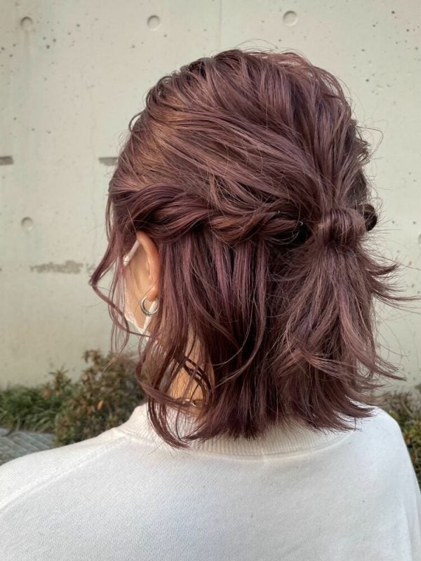 骨格ストレートに似合うヘアアレンジ15選 顔まわりがスッキリ見える大人スタイル モデルプレス