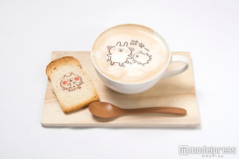 「ホットラテにうかぶピスケとうさぎ」￥880（税抜）（C）kanahei／TXCOM