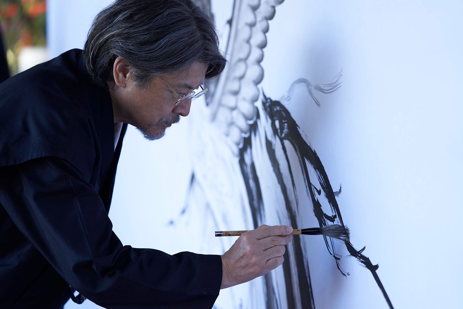 三浦友和（C）砥上裕將／講談社（C）2022映画「線は、僕を描く」製作委員会