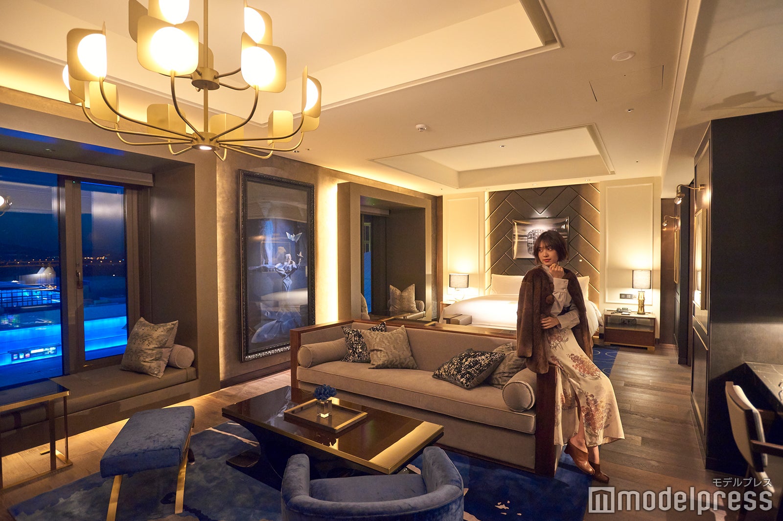 セレブ気分に浸れる客室（C）モデルプレス