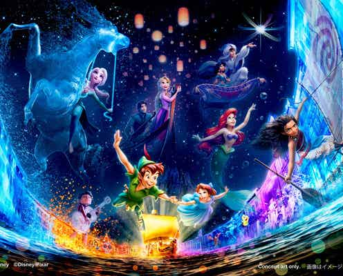 東京ディズニーシー、新ナイトショー「ビリーヴ!~シー・オブ・ドリームス~」ディズニーの仲間たちが夢を叶える姿描く