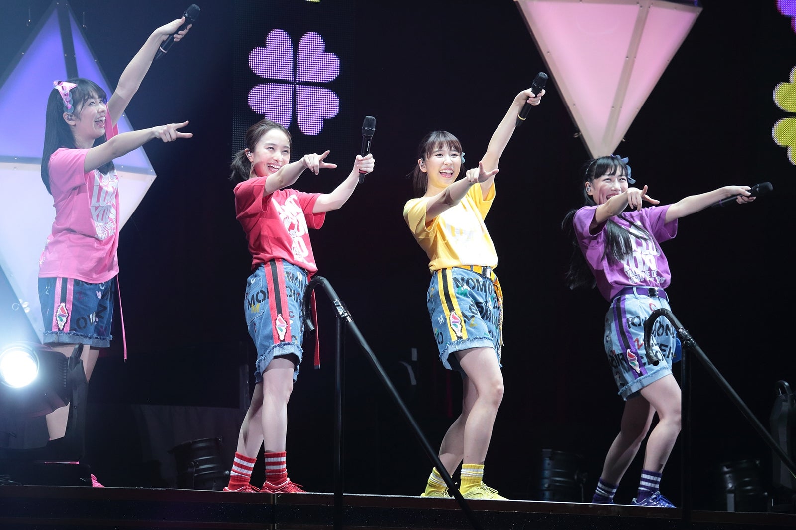 「ももいろクローバーZ ももクロくらぶxoxo バレンタイン DE NIGHT だ～Z！2018」より（画像提供：ニッポン放送）