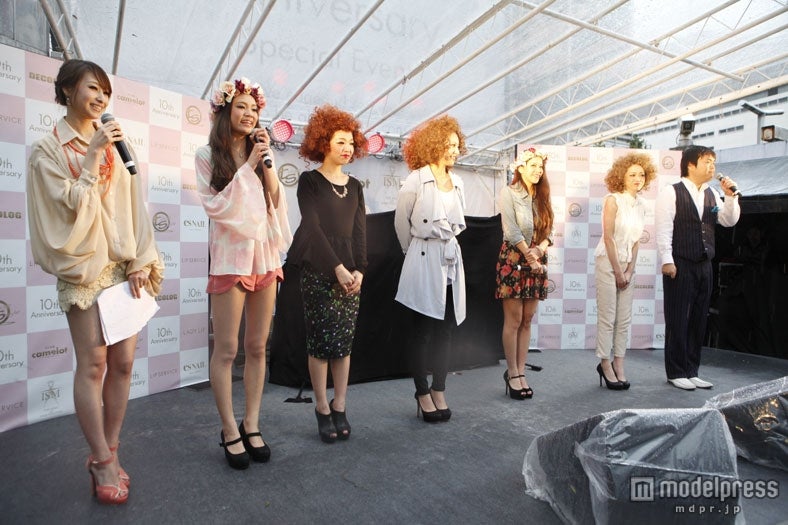 人気ブランド「LIP SERVICE」10th記念イベントの様子