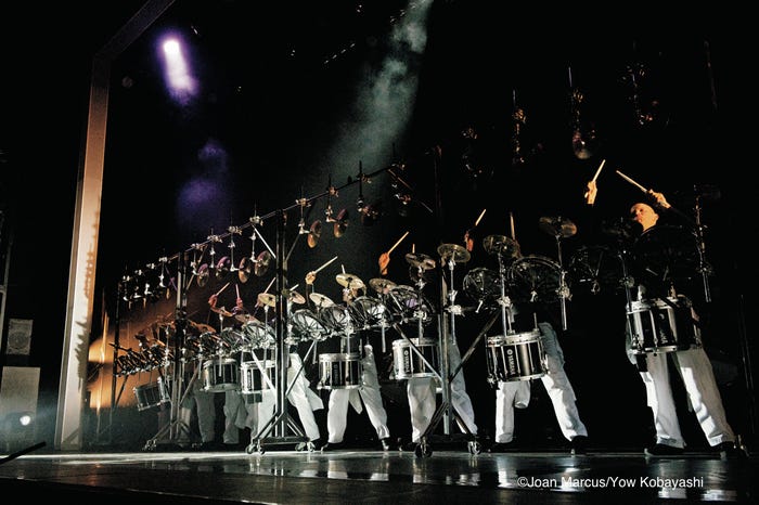 パフォーマンスショー「ブラスト!」