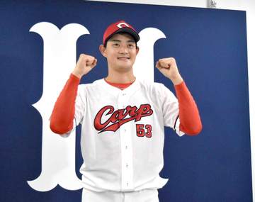 広島・岡本「僕が？」 初球宴！ハーン＆坂倉と監督選抜で チームトップ6勝、パの強力打者「持ち味を最大限発揮して抑えたい」