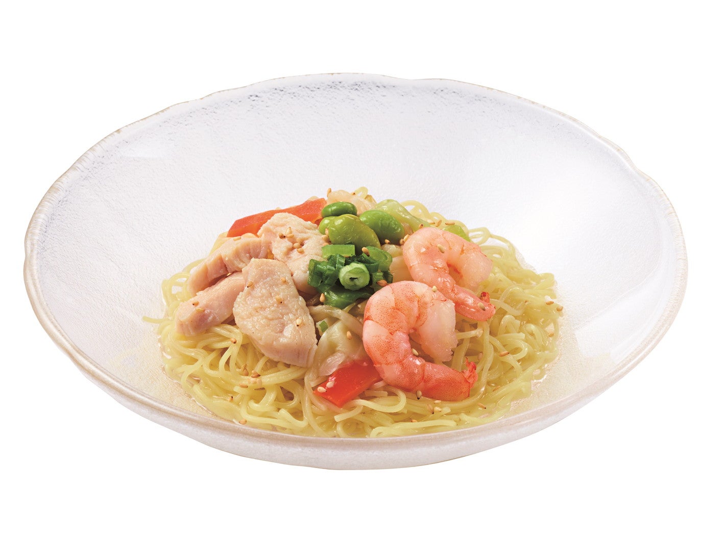 海老と鶏の野菜涼風麺／画像提供：ダスキン
