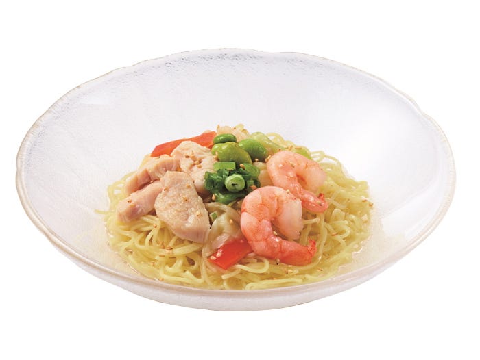海老と鶏の野菜涼風麺/画像提供:ダスキン