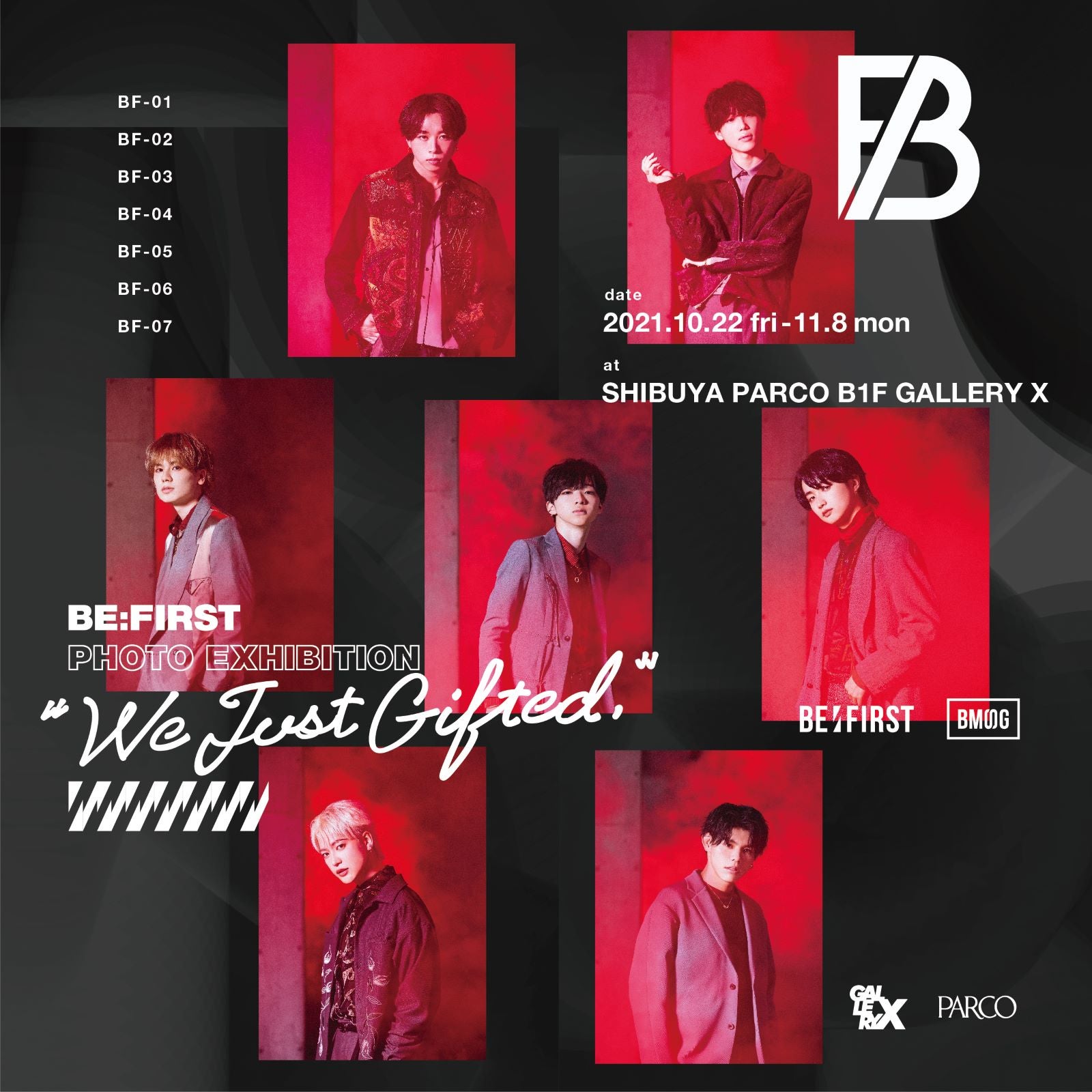 「BE:FIRST PHOTO EXHIBITION“We Just Gifted.”」（提供写真）