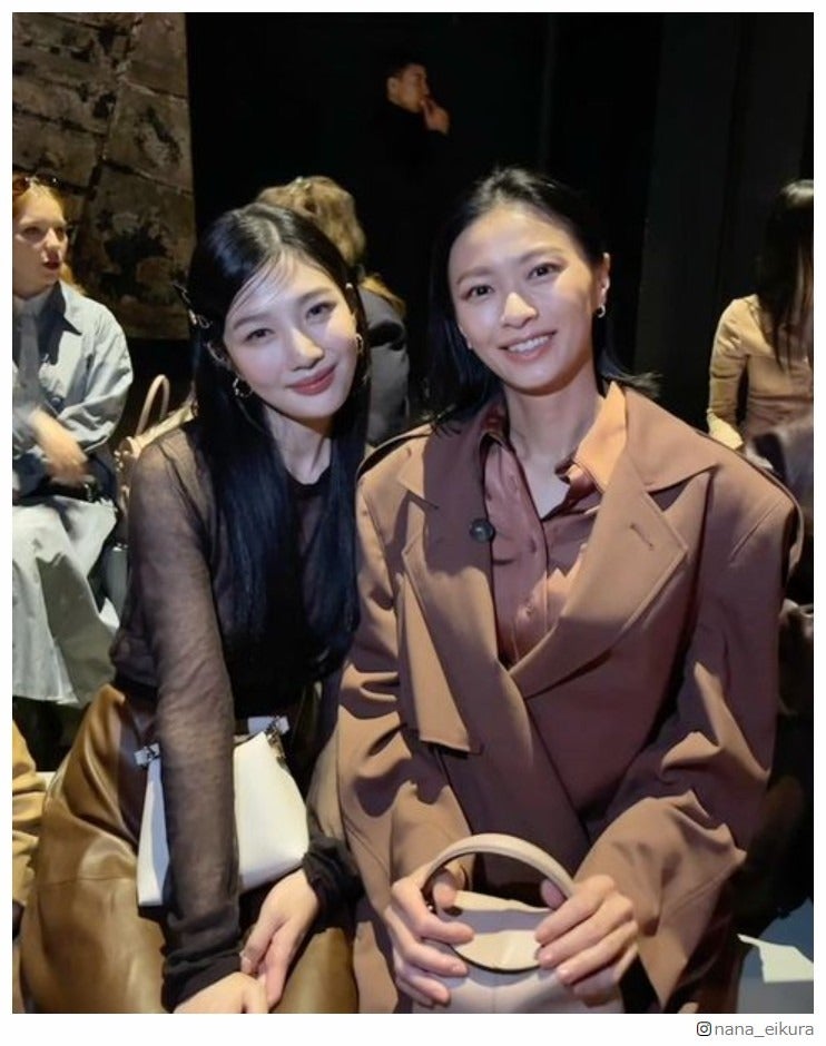 榮倉奈々、Red Velvetジョイとの2ショットにファン歓喜「スタイル良すぎ」「推し同士で感動」