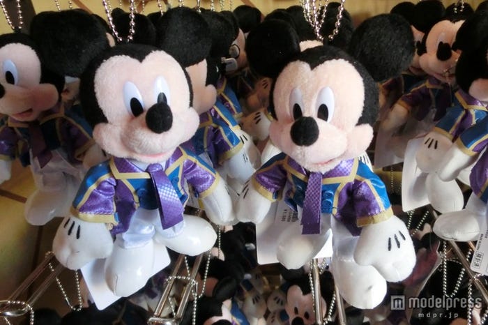 「バレンタイン・ナイト2014」ミッキーのぬいぐるみバッジ