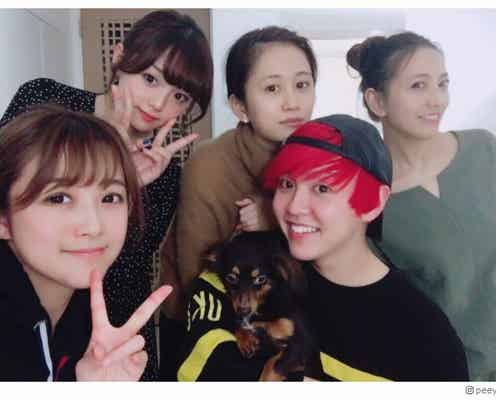 前田敦子&ぺえ、すっぴんで鈴木奈々らと“朝まで女子会”