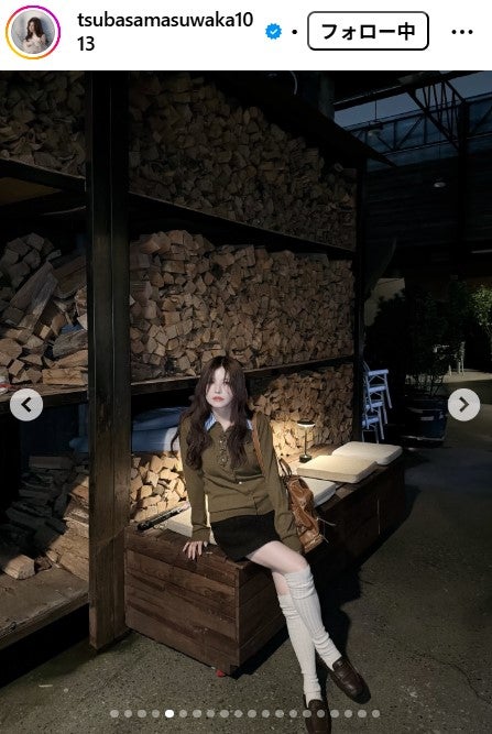 益若つばさInstagramより