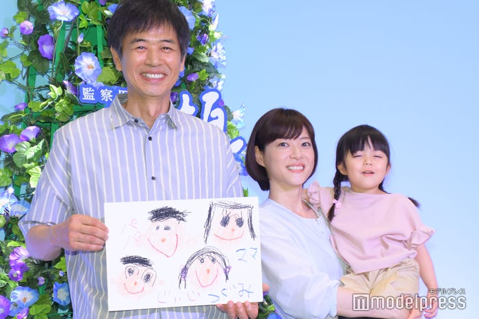 時任三郎、上野樹里、加藤柚凪 (C)モデルプレス