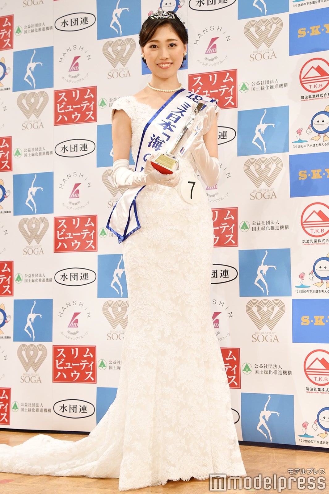 ミス日本「海の日」：高橋梨子さん （C）モデルプレス