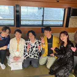 （左から）朝日奈央、菊池風磨、吉永小百合、二宮和也、陣内智則、福田、かなで（C）日本テレビ