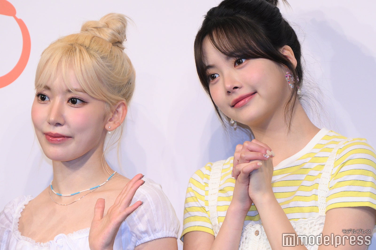 SAKURA、HONG EUNCHAE／LE SSERAFIM（C）モデルプレス