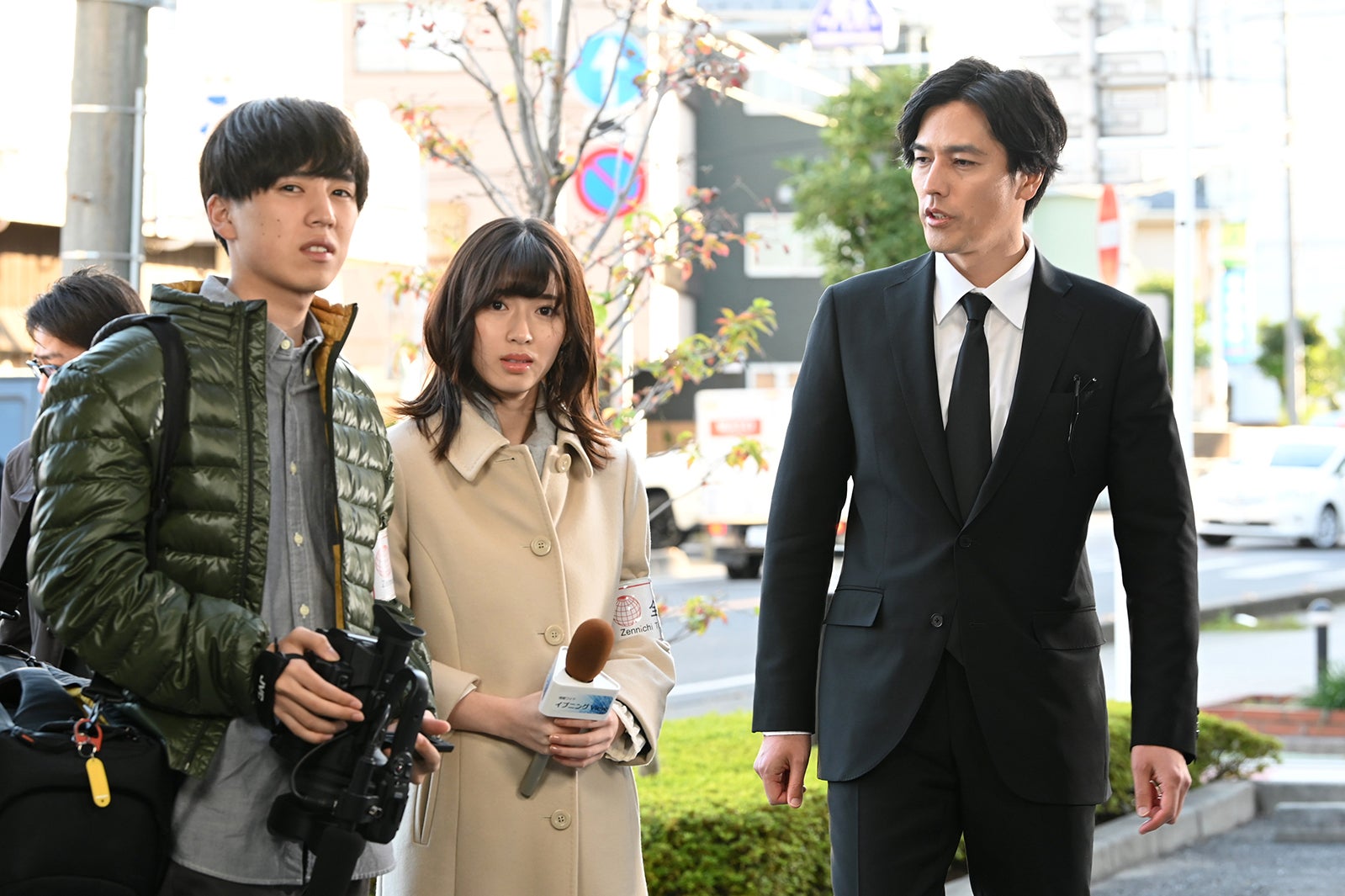 坂東龍汰、白石聖、要潤（C）日本テレビ