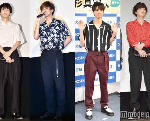 空前の「タックイン」ブーム イケメン若手俳優たちが見せる“今年っぽい”着こなし