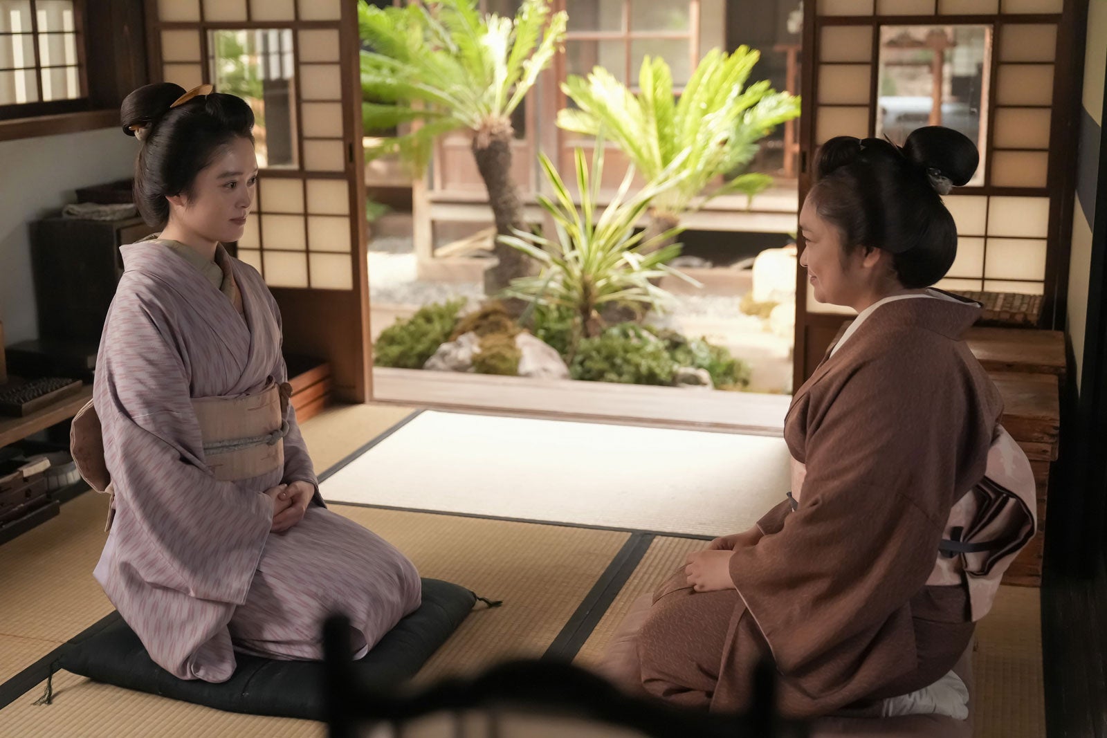 高石あかり、池脇千鶴「ばけばけ」第109話（C）NHK