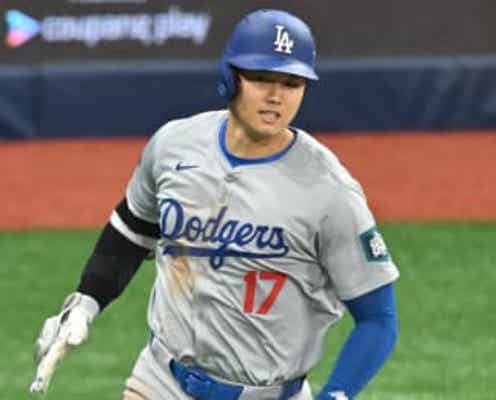 大谷翔平 右手一本で左中間フェンス直撃の衝撃二塁打 敵地がシ~ン→ザワザワ 驚異的なパワーを発揮し17打席ぶり安打